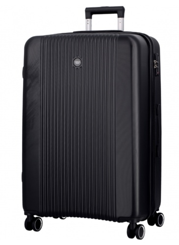 Lagaminas 76 cm JUMP STRIPE-BAND BLACK