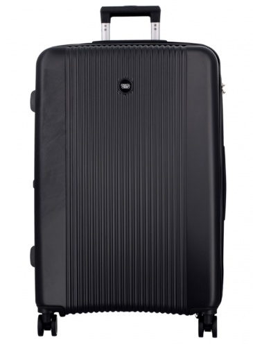 Lagaminas 76 cm JUMP STRIPE-BAND BLACK