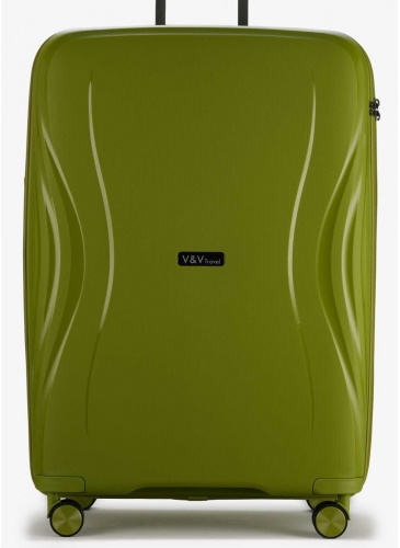 Lagaminas 76 cm V&V TRAVEL FLASH LIGHT olive