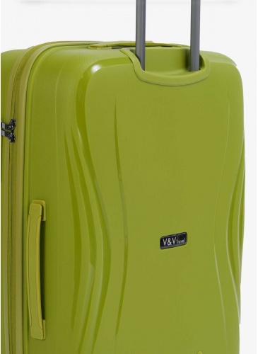 Lagaminas 76 cm V&V TRAVEL FLASH LIGHT olive