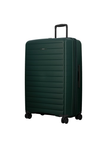 Koferis 77 cm JUMP STRIPER Priežu zaļa