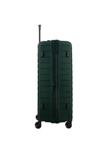 Koferis 77 cm JUMP STRIPER Priežu zaļa