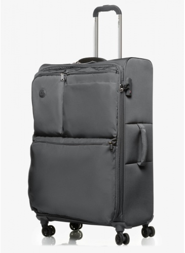 Lagaminas 77 cm V&V TRAVEL One Life Grey