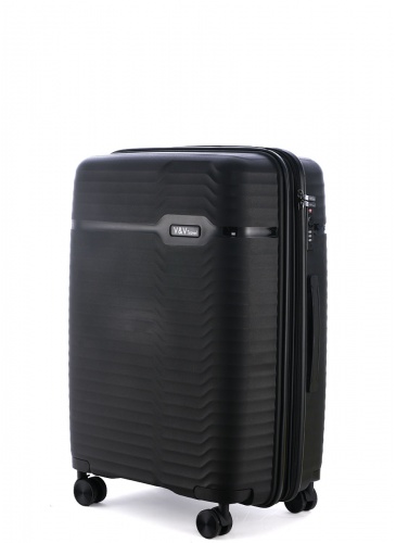 Lagaminas 77 cm V&V TRAVEL SUMMER BRAVE JUODA