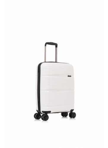 Lagaminas 78 cm D&N Lederwaren Baltas