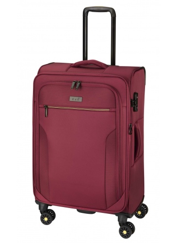 Lagaminas 78 cm D&N Lederwaren Bordo