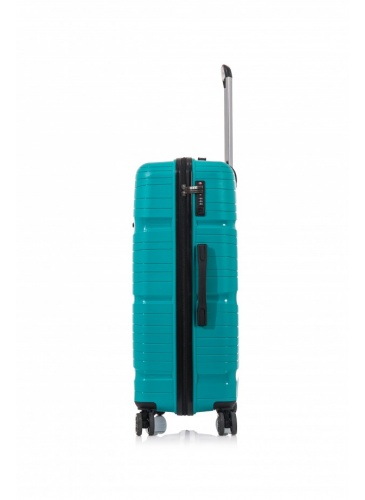 Lagaminas 78 cm D&N Lederwaren Petrol