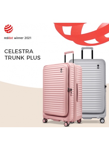 Lagaminas 75 cm ECHOLAC CELESTRA SUPER TRUNK XT PILKA