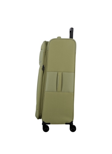Lagaminas 78 cm JUMP MONTHELYS  Expandable 4 wheels GREEN