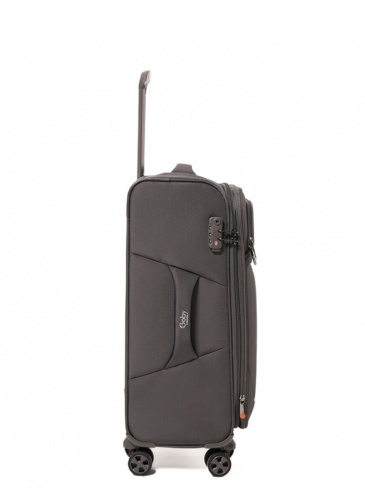 Lagaminas Goby London Light Weight Soft Luggage 55 cm Grey