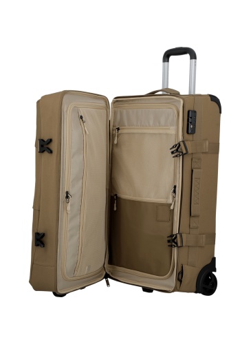 Lagaminas JUMP DUNAA  medium  2 wheels khaki