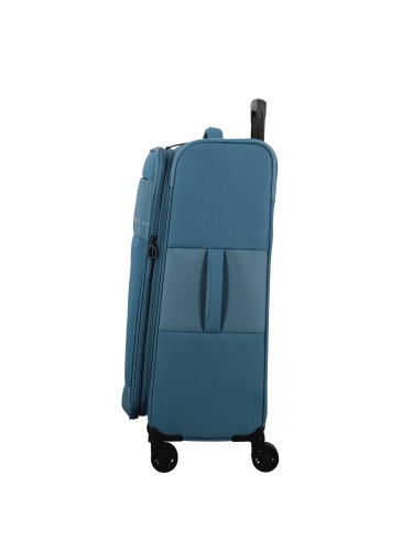 Lagaminas 66 cm JUMP MONTHELYS medium Expandable 4 wheels melyna
