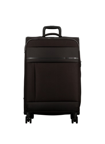 Lagaminas 66 cm JUMP MONTHELYS medium Expandable 4 wheels JUODA