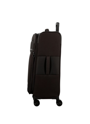 Lagaminas 66 cm JUMP MONTHELYS medium Expandable 4 wheels JUODA