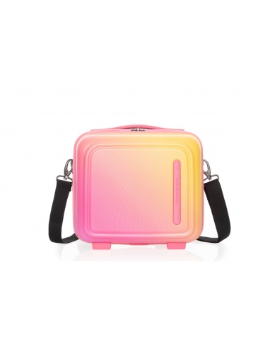 Beauty case MANDARINA DUCK LOGODUCK + COCKTAIL Rigid beauty case Rose