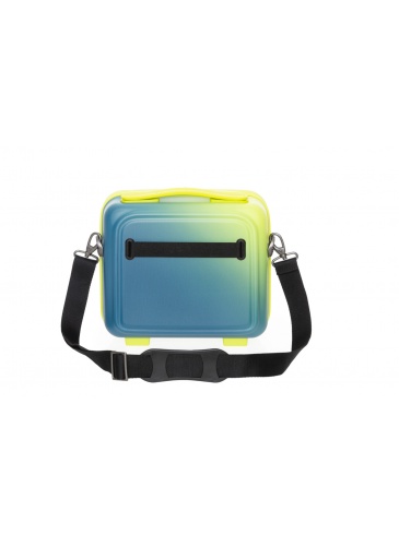 Beauty case MANDARINA DUCK LOGODUCK + COCKTAIL Rigid beauty case Summer diving/ yellow