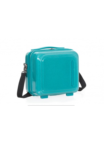 Beauty case MANDARINA DUCK LOGODUCK+ Glitter green