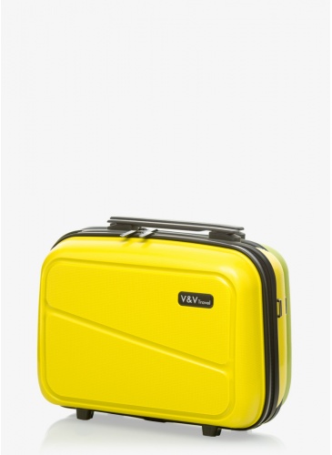 Beauty case  V&V TRAVEL PEACE OLIVE GELTONA