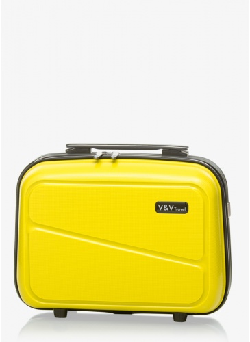 Beauty case  V&V TRAVEL PEACE OLIVE GELTONA