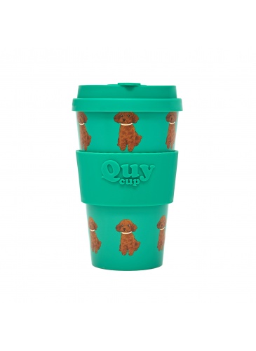 Puodelis QuyCup 400 ml RePET Whiskey