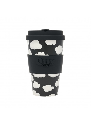 Puodelis QuyCup 400 ml RePET Cloud