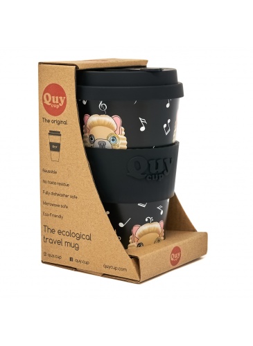 Puodelis QuyCup 400 ml RePET Mozart