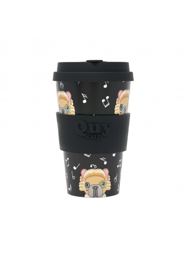 Puodelis QuyCup 400 ml RePET Mozart