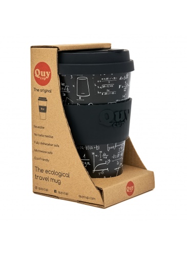 Puodelis QuyCup 400 ml RePET Einstein