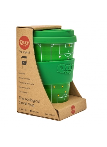 Puodelis QuyCup 400 ml RePET Calcio