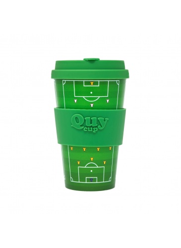 Puodelis QuyCup 400 ml RePET Calcio