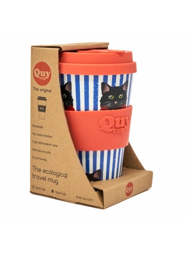 Puodelis QuyCup 400 ml RePET Miao