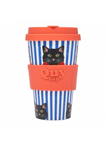 Puodelis QuyCup 400 ml RePET Miao