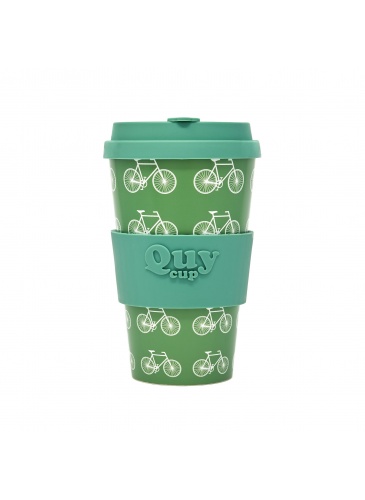 Puodelis QuyCup 400 ml RePET La Bici