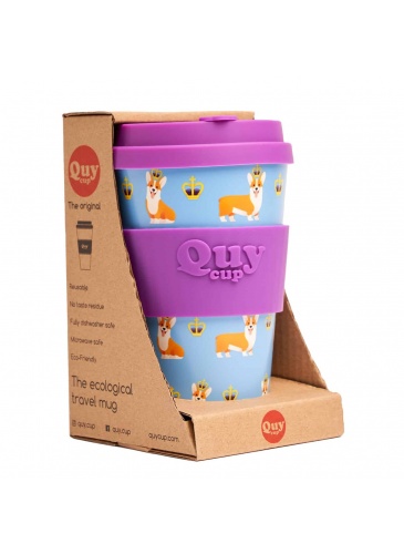 Puodelis QuyCup 400 ml RePET The Queen