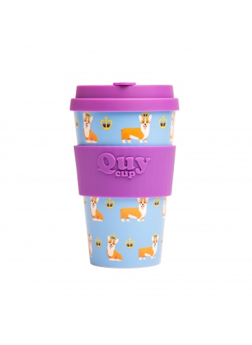 Puodelis QuyCup 400 ml RePET The Queen