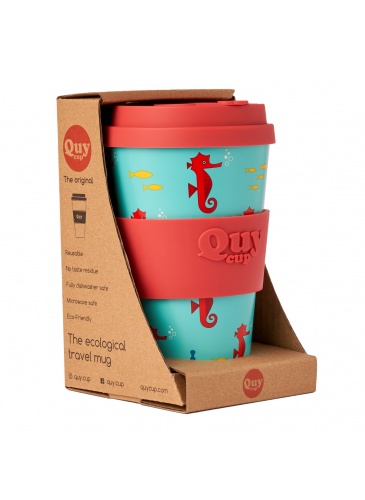 Puodelis QuyCup 400 ml RePET Cavalluccio