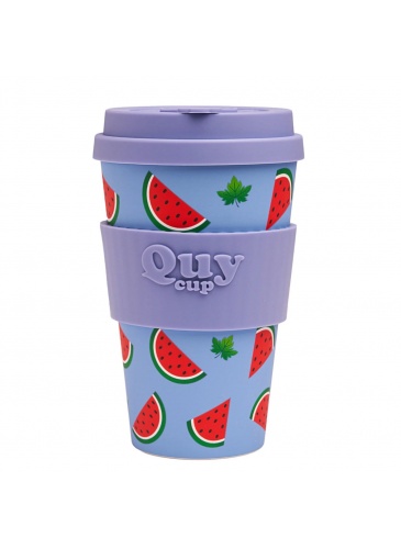 Puodelis QuyCup 400 ml RePET Cocomero