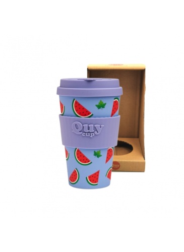 Puodelis QuyCup 400 ml RePET Cocomero