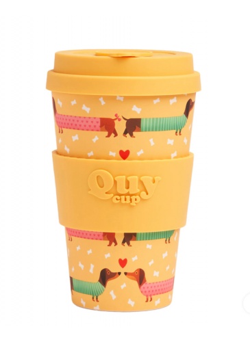 Puodelis QuyCup 400 ml RePET DANTE