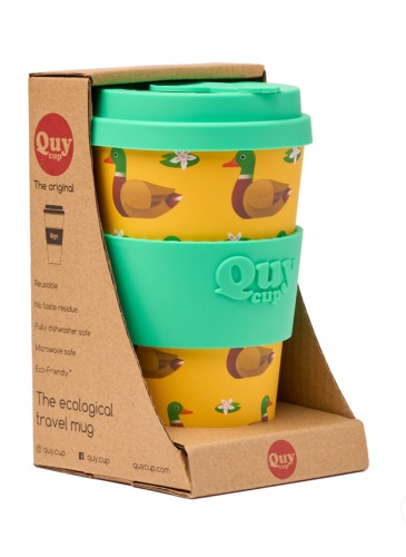 Krūze QuyCup 400 ml RePET GOOSE