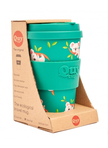 Puodelis QuyCup 400 ml RePET KOALA