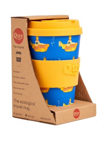 Puodelis QuyCup 400 ml RePET SUBMARINE
