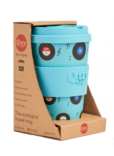 Puodelis QuyCup 400 ml RePET VINILE