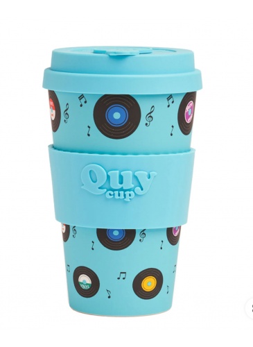 Puodelis QuyCup 400 ml RePET VINILE