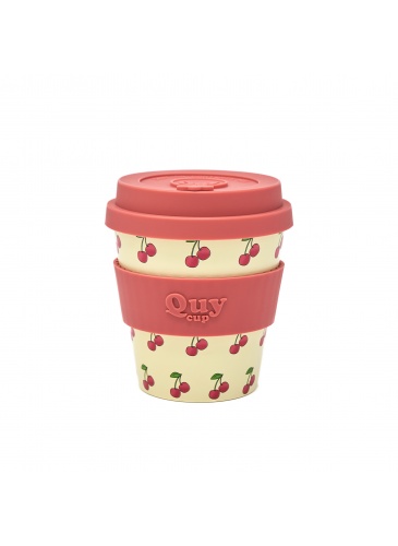 Puodelis QuyCup (recycled Pet)  230 ml ciliegia