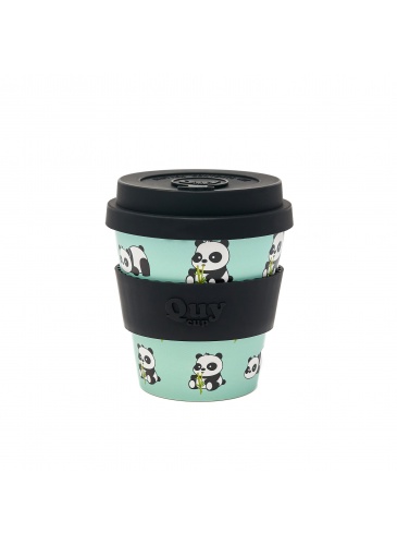 Puodelis QuyCup (recycled Pet)  230 ml il panda