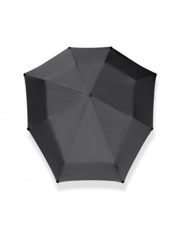 Melns salokāms lietussargs senz° mini automatic pure black