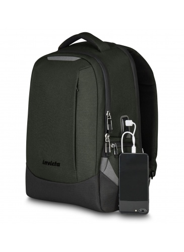 Mugursoma INVICTA MATE S 15.6'  Khaki