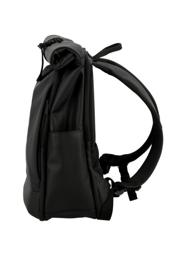 Mugursoma Jump Obsidian  Rolltop Black