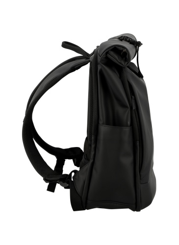 Mugursoma Jump Obsidian  Rolltop Black